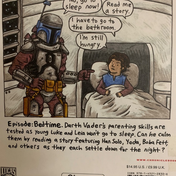 Star Wars Goodnight Darth Vader kids book. - Picture 5 of 5